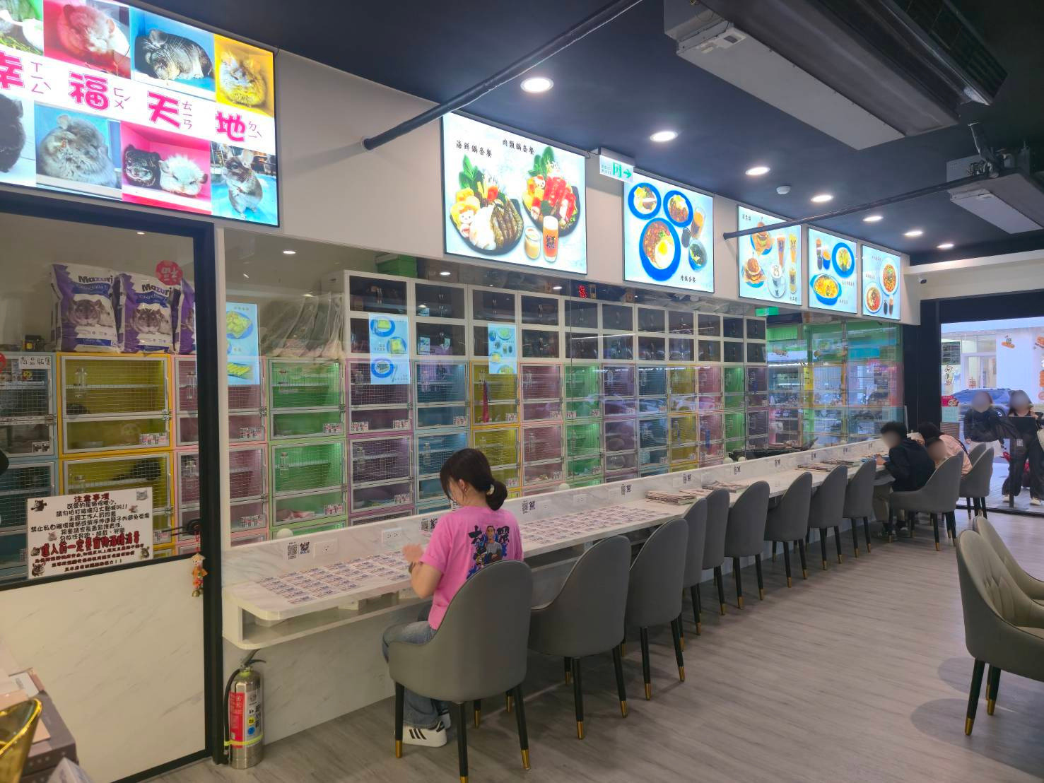 大眾水龍貓店內用餐空間